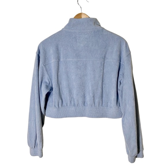 [Aerie] Groove-On Velour Crop Jacket - Picture 6 of 6